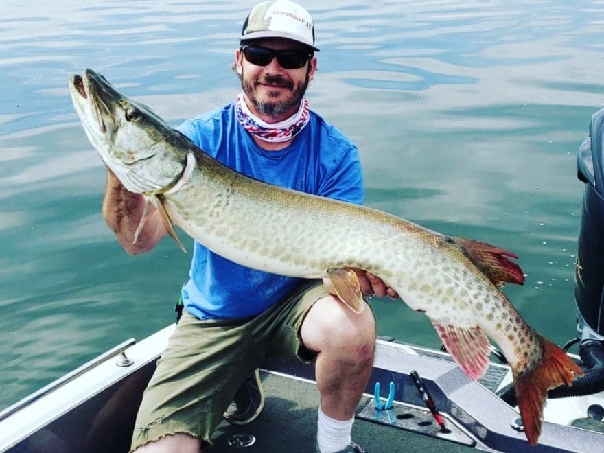 Muskie Trolling 101 and Tips for What Works for Us